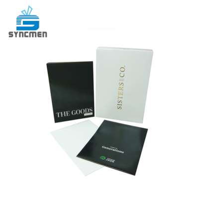 Biodegradable Black White Stone Paper Envelope