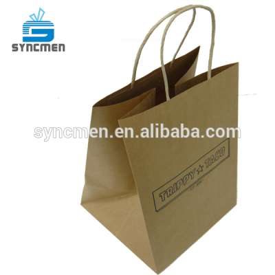 High Quality Gift Packaging Custom Kraft Paper Bag