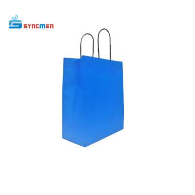 Wholesale low price random color stock paper bag