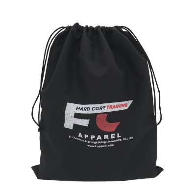 Custom Logo Printed Eco Friendly Easy Carry RPET Drawstring Bag